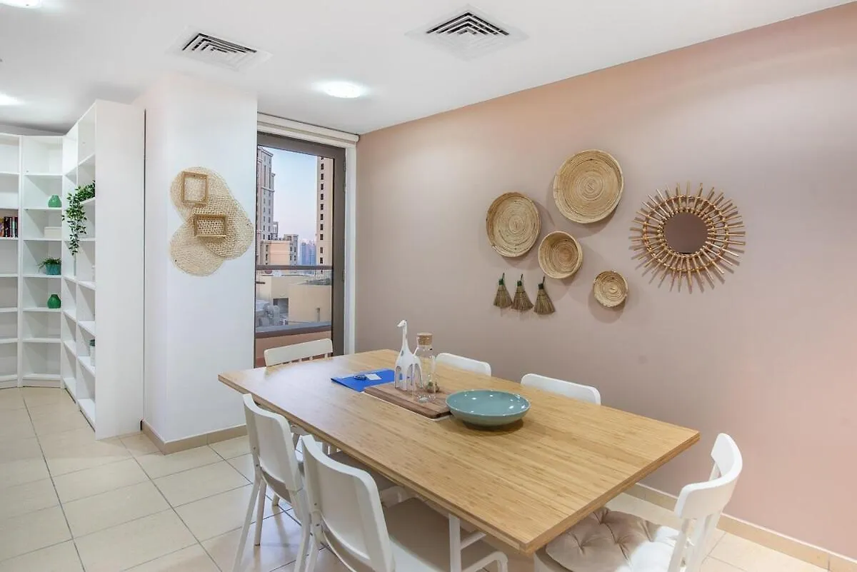 Trendy 2-Bedroom Apartment With Balcony Views At Shams 4 Jbr Дубай Дом отдыха